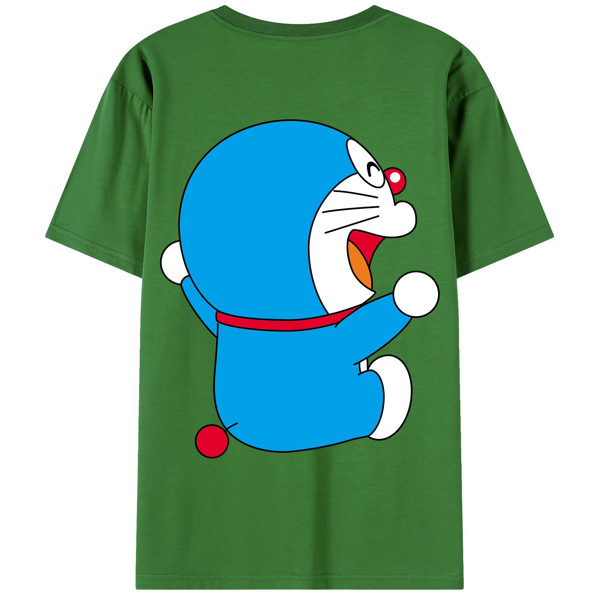 （画像用） ドラえもん Doraemon レディース半袖Tシャツ(バックプリント)